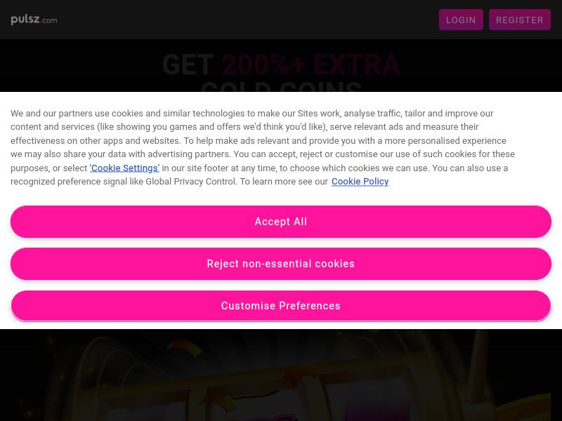 Pulsz website
